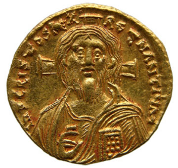 Coin with Christ