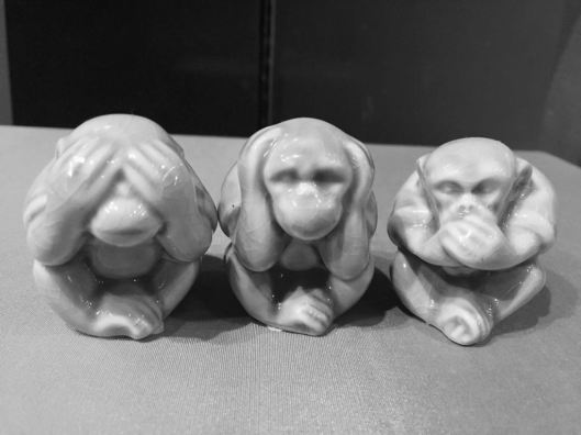 3 wise monkeys